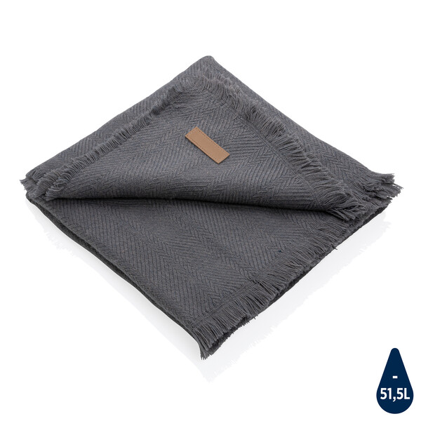 Плед Ukiyo из Polylana® Aware™, 130x150см серый