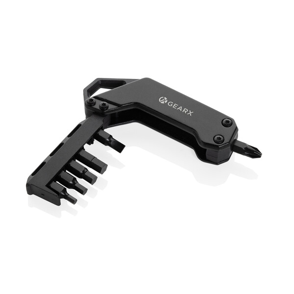 Мультитул GearX с битами, 6 шт. черн