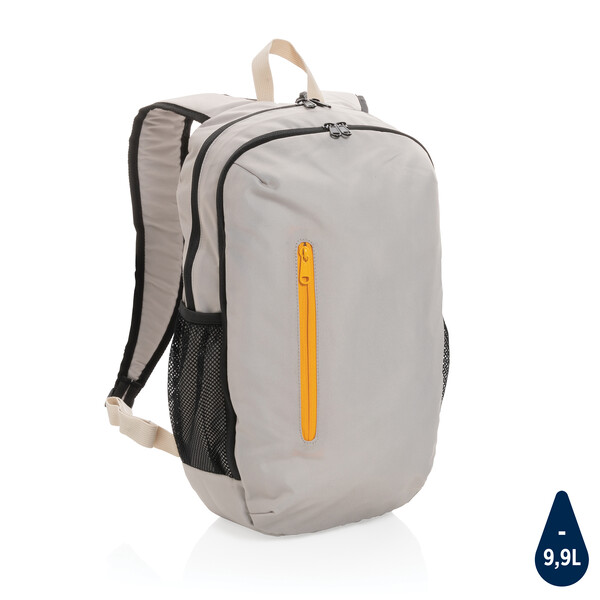 Рюкзак Impact Casual из RPET AWARE™ 300D бел оранжев