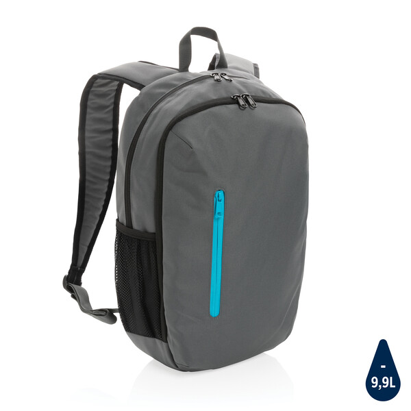 Рюкзак Impact Casual из RPET AWARE™ 300D сер бирюзов