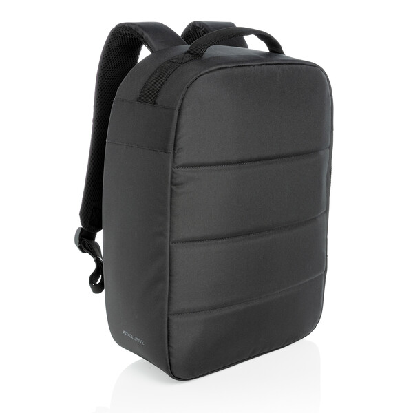 Антикражный рюкзак Impact из RPET AWARE™ для ноутбука 15.6" черн