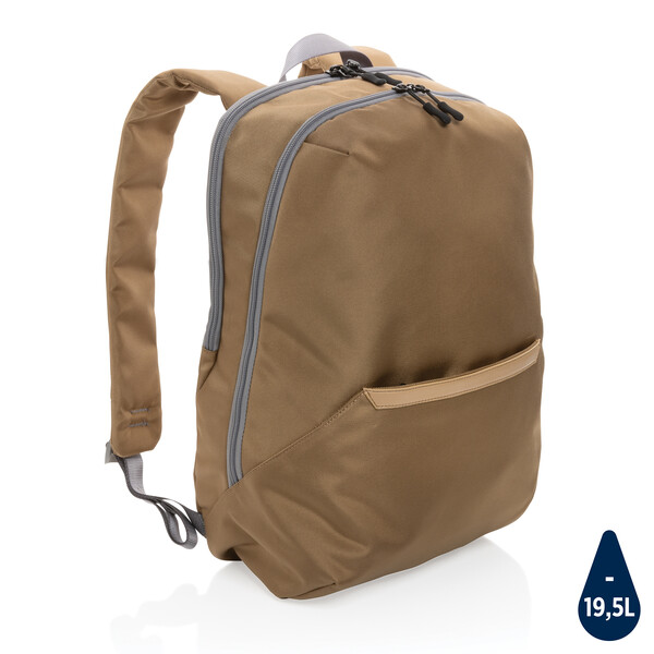 Рюкзак для ноутбука Impact из rPET AWARE™ 1200D, 15.6'' хаки сер