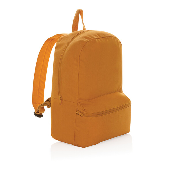 Рюкзак Impact из переработанного канваса AWARE™, 285 г/м² солнечный оранжев