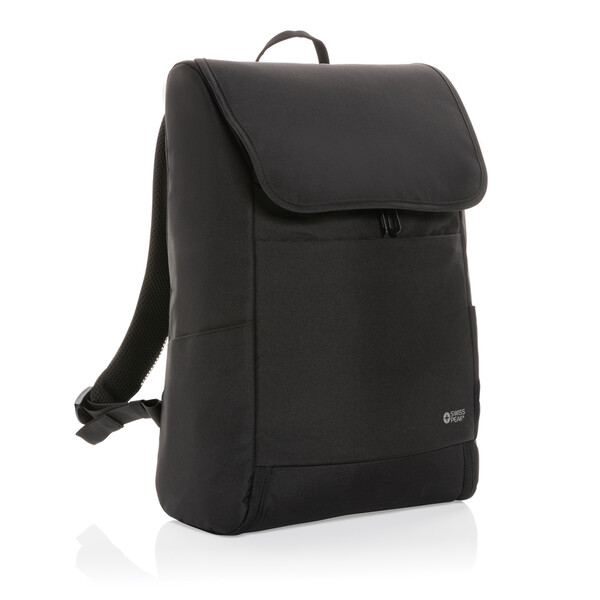 Рюкзак для ноутбука Swiss Peak Fern из rPET AWARE™, 15,6’’ черн