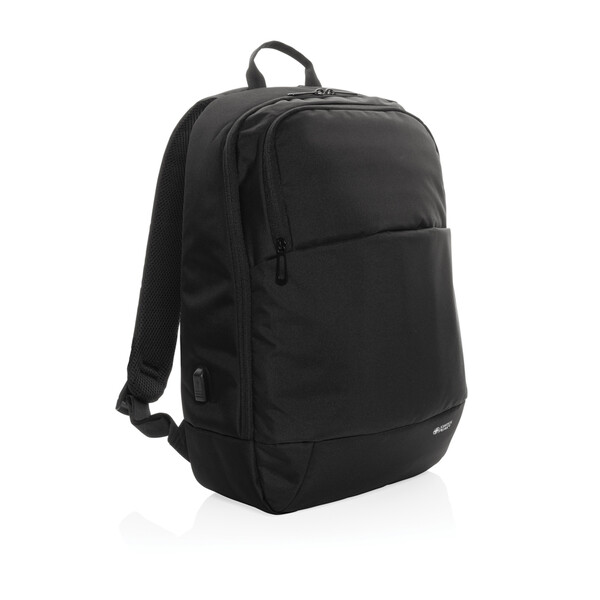 Рюкзак для ноутбука Swiss Peak из rPET AWARE™, 15,6’’ черн