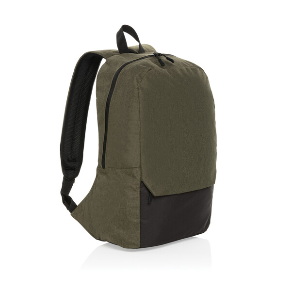 Рюкзак для ноутбука Kazu из rPET AWARE™, 15,6’’ зелен