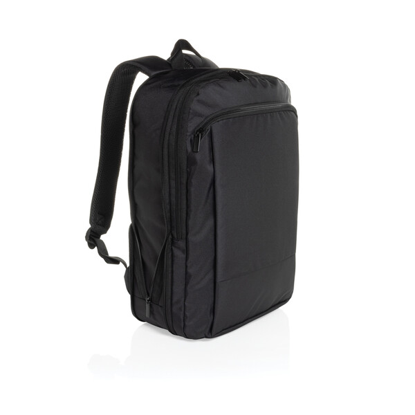 Складной рюкзак для ноутбука Flexpack из rPET Aware™, 15.6" черн