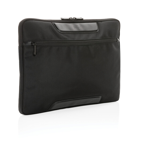 Чехол для ноутбука Swiss Peak Voyager из RPET AWARE™, 15.6" черн
