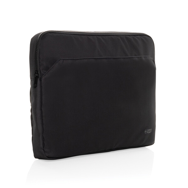 Чехол для ноутбука Swiss Peak Essential из rPET Aware™, 15.6" черн