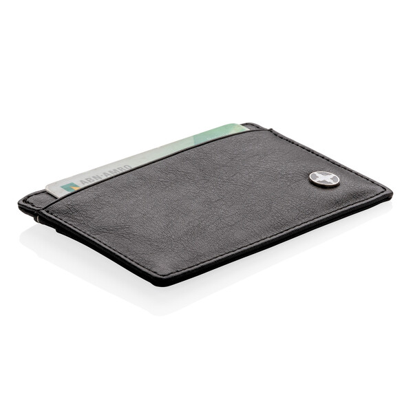 Бумажник Swiss Peak с защитой от сканирования RFID черн