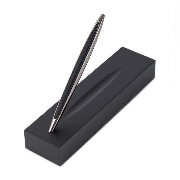 Шариковая ручка Pininfarina Cambiano Black Edition Ink черн серебрян