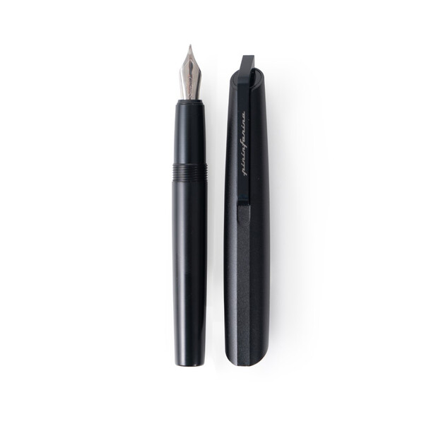Перьевая ручка Pininfarina PF GO BLACK черн серебрян