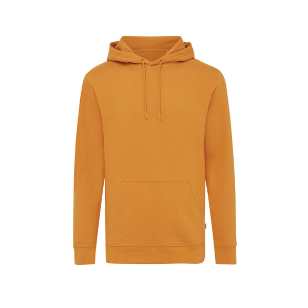 Худи Iqoniq Jasper из переработанного хлопка, унисекс, 340 г/м² солнечный оранжев