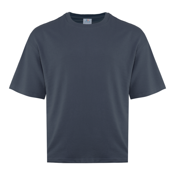 Футболка унисекс оверсайз STAN хлопок/полиэстер 260, 40, Графит,  (101)  (56/XXXL)