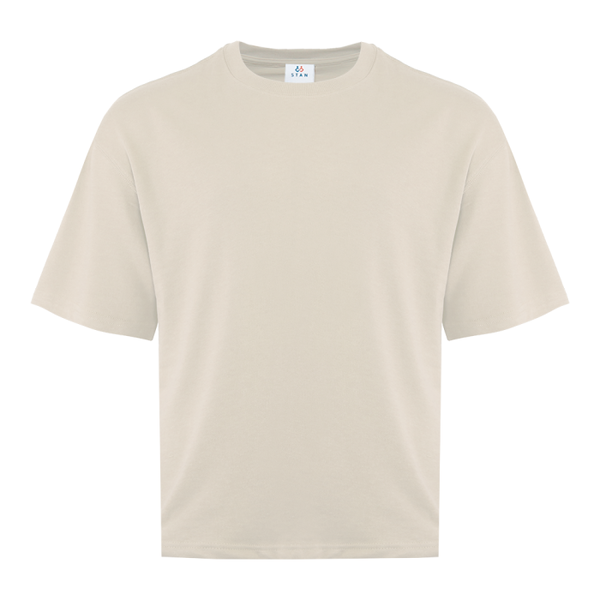 Футболка унисекс оверсайз STAN хлопок/полиэстер 260, 40, Молочный,  (11)  (56/XXXL)