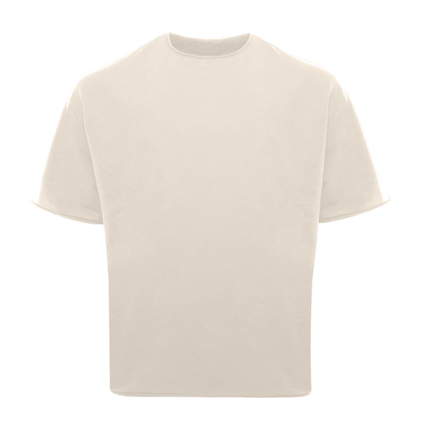 Футболка унисекс оверсайз STAN хлопок/спандекс 260, 41, Молочный,  (11)  (44/XS)