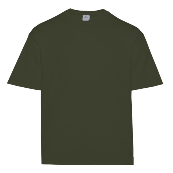 Футболка унисекс оверсайз STAN хлопок 240, 56, Оливковый хаки,  (36)  (56/XXXL)