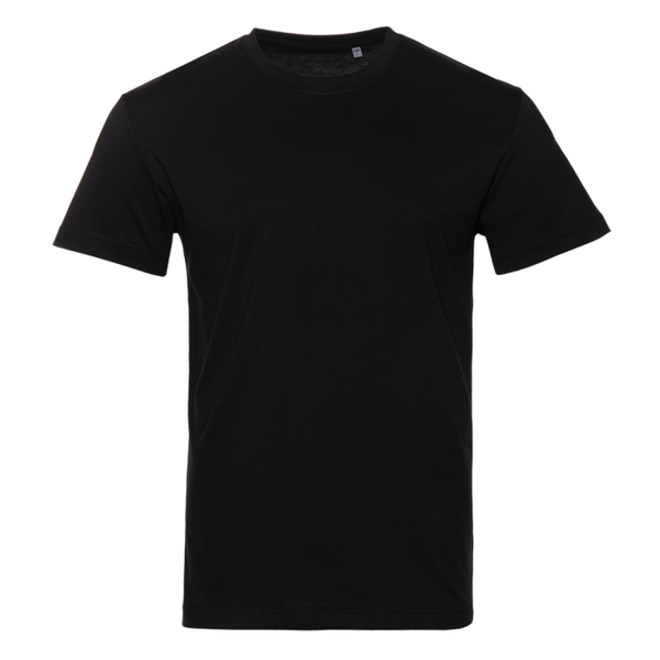 Футболка унисекс хлопок 150, 52, Чёрный,  (20)  (XXXXL)