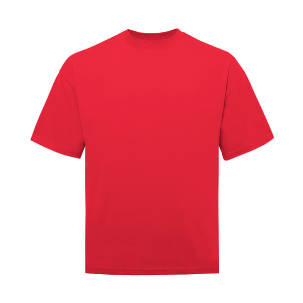Футболка оверсайз STAN хлопок 180, 306, Красный ,  (14/1)  (44/XS)