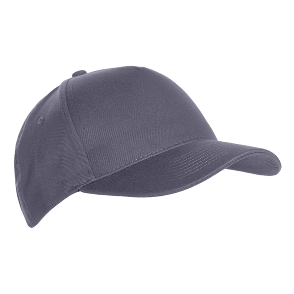 Бейсболка STAN 5 клиньев хлопок 150, 10L, Графит,  (101)  (56-58/ONE SIZE)