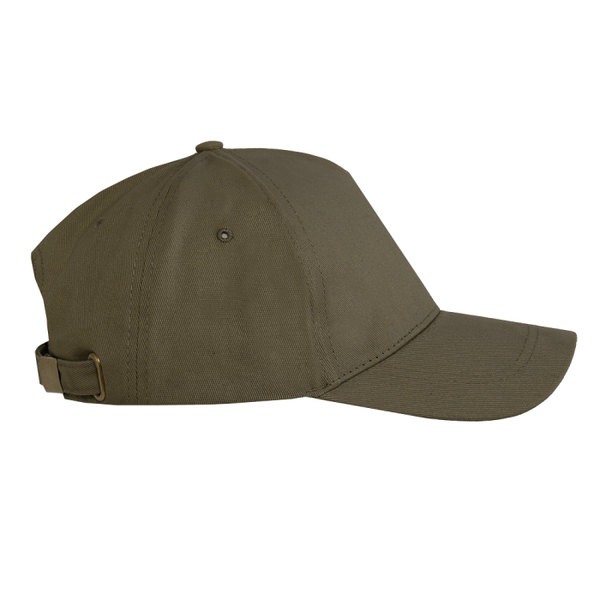 Бейсболка STAN 5 клиньев хлопок, 260, 112, Оливковый хаки,  (36)  (56-58/ONE SIZE)