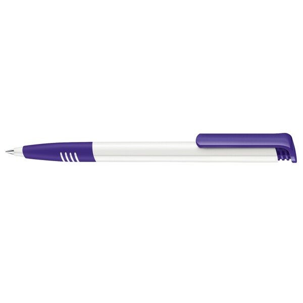 2956 ШР сп Super-Hit Basic Polished Soft grip белый/фиолетовый 267