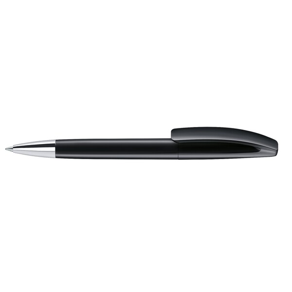 3252 ШР Bridge Polished черный black с металлическим наконечником Черн