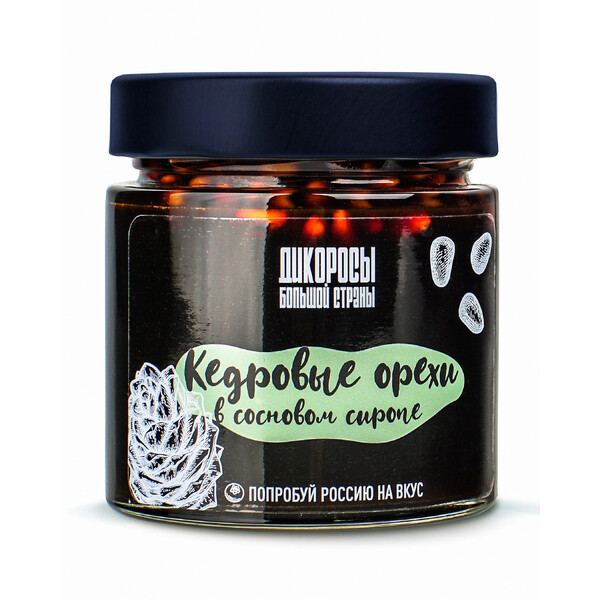 Сироп из сосновых шишек с кедровыми орешками