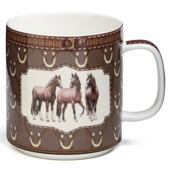 КРУЖКА LEFARD "HORSE CLUB" 400 МЛ (КОР=48ШТ.)