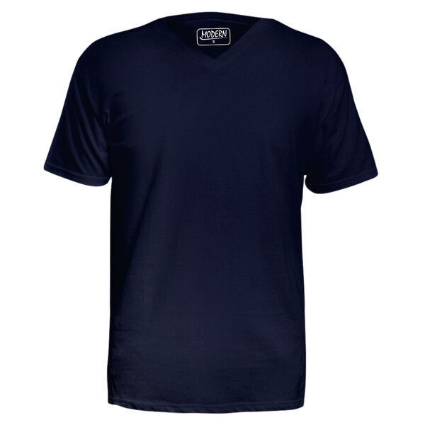 Футболка MODERN 155г V-ворот т.-синий  XXL