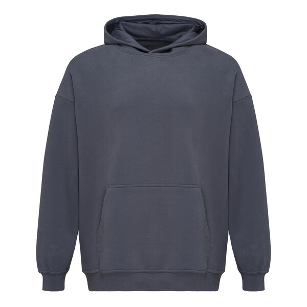 New Gen толстовка-кенгуру (худи) оверсайз велюр 350 г/м2 графит 2XL