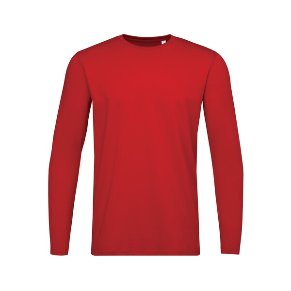 New Gen Футболка с длинным рукавом 180 г/м2 хлопок + лайкра красный 2XL