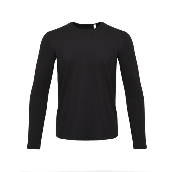 New Gen Футболка с длинным рукавом 180 г/м2 хлопок + лайкра черный 2XL