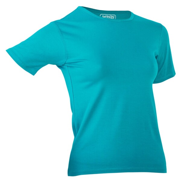 Футболка Ladies 180г/м кв. кругл.  ворот бирюзовый 2XL (48-50)