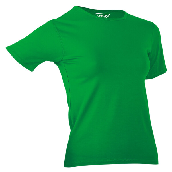 Футболка Ladies 180г/м кв. кругл.  ворот зеленый 2XL (48-50)