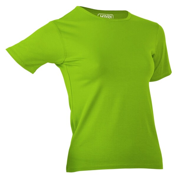 Футболка Ladies 180г/м кв. кругл.  ворот салатовая 2XL (48-50)