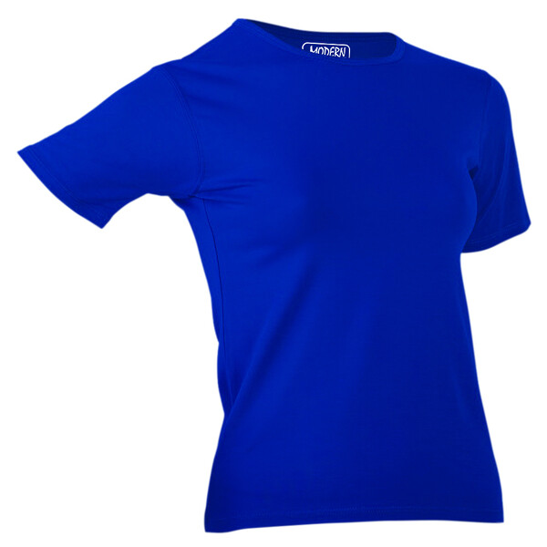 Футболка Ladies 180г/м кв. кругл. ворот  ярко-синяя 2XL (48-50)
