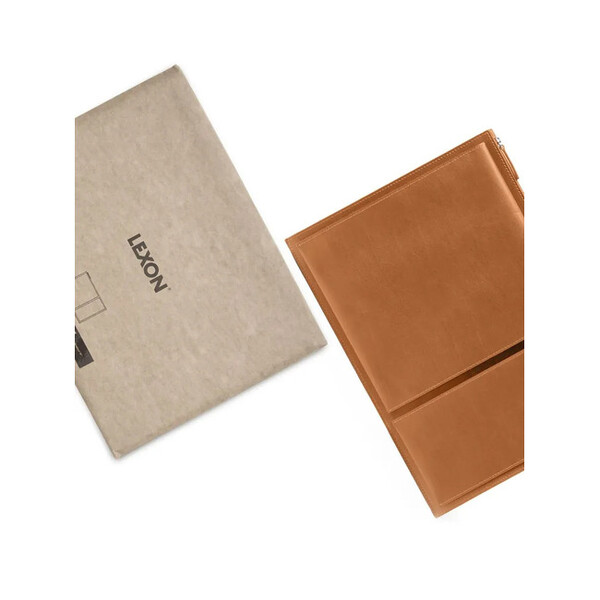 Шокирующая распродажа. Чехол-папка для ноутбука 14 дюймов Lexon flat 14 laptop brief brown