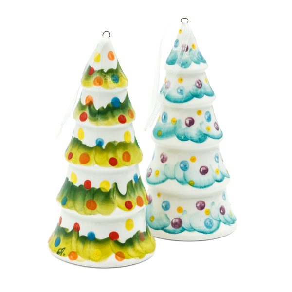 Фарфоровая ёлочка для сказочного новогоднего интерьера