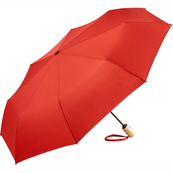 Зонт складной полный автомат &Ouml;koBrella красный