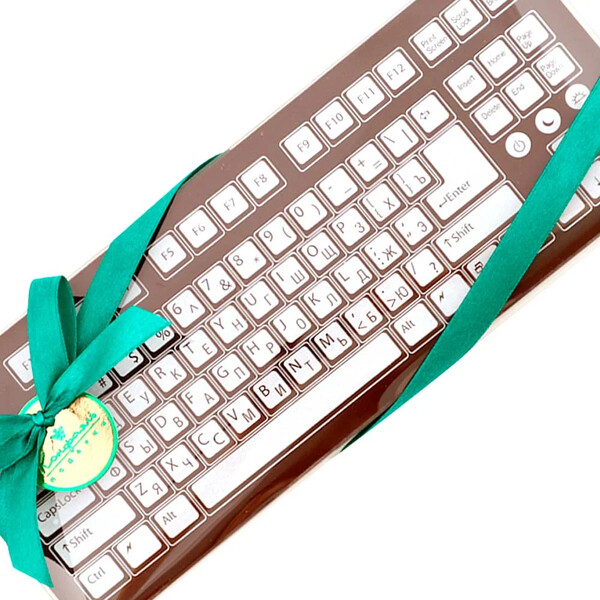 Ctrl + Alt + Delicious – перезагрузите подход к подаркам! (шоколадная клавиатура)