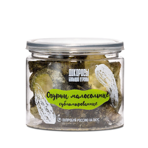Малосольные огурчики сублимированные
